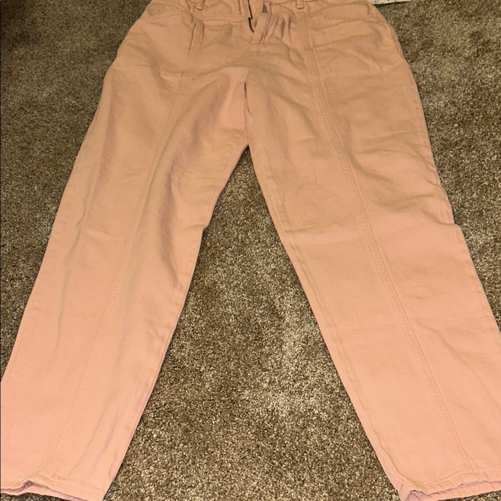 Casual Pink Pants